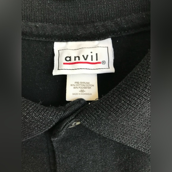 Vintage Casio Rare Promotional ANVIL Brand Polo Shirt Mens Size Medium - Picture 5 of 6